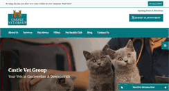 Desktop Screenshot of castlevetgroup.co.uk